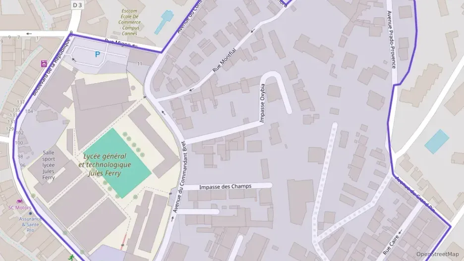 Appartement 70 m² trois pièces à vendre à Cannes Appartement 70 m² trois pièces à vendre à Cannes