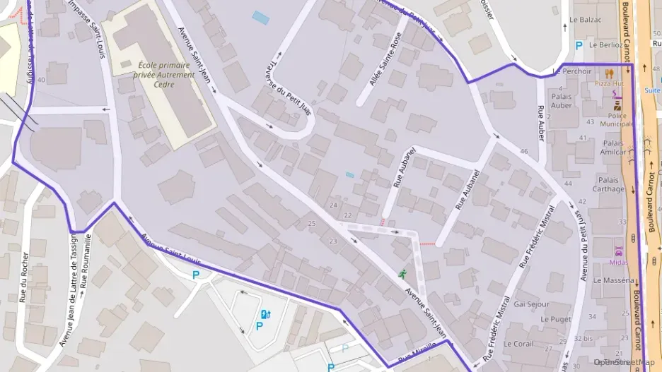 Appartement 60 m² trois pièces à vendre à Cannes