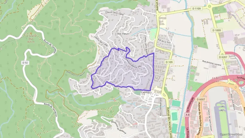 Appartement 88 m² quatre pièces à vendre à Mandelieu-la-Napoule