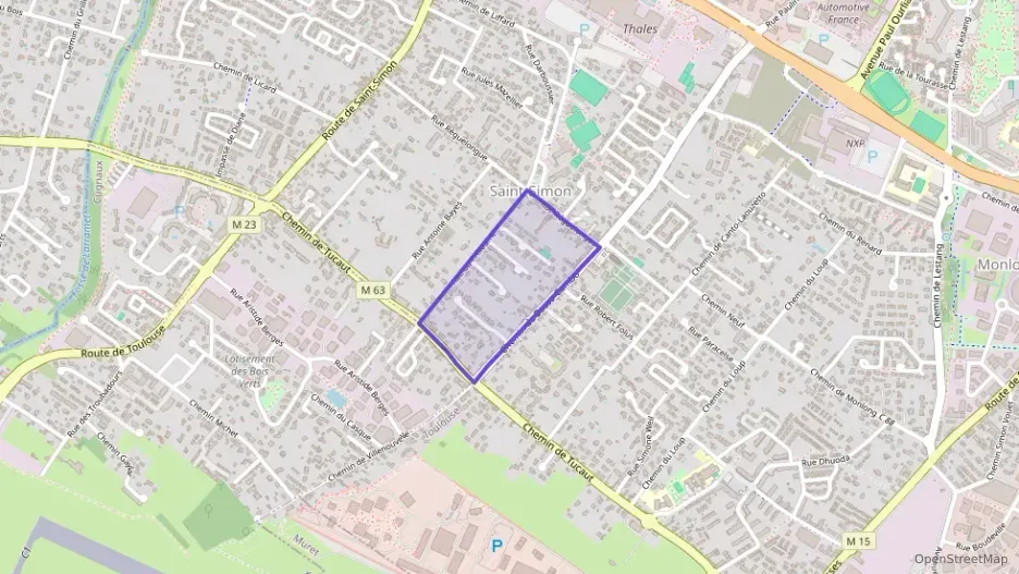 Appartement 40 m² deux pieces à vendre à Toulouse