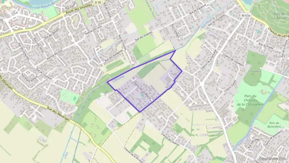 Appartement 49 m² trois pièces à vendre à Cugnaux