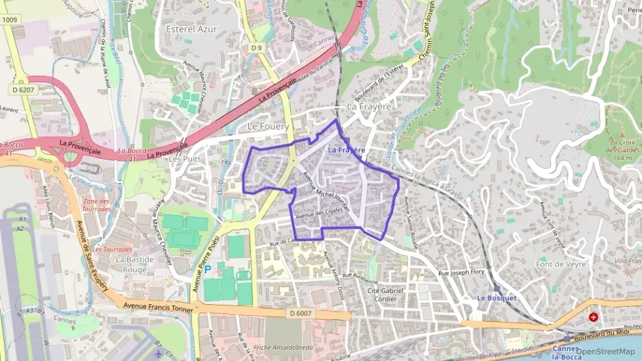 Appartement 54 m² trois pièces à vendre à Cannes