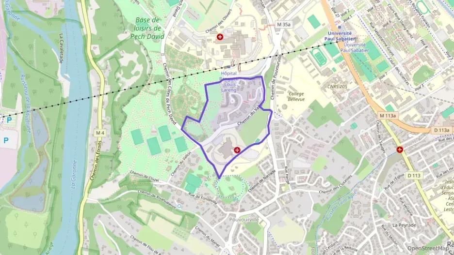 Appartement 78 m² trois pièces à vendre à Toulouse