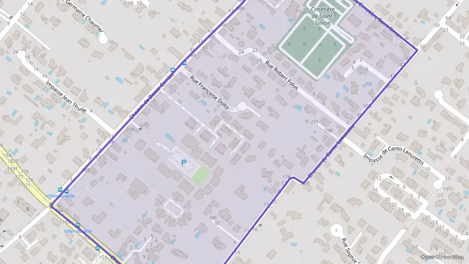 Appartement 54 m² trois pièces à vendre à Toulouse Appartement 54 m² trois pièces à vendre à Toulouse