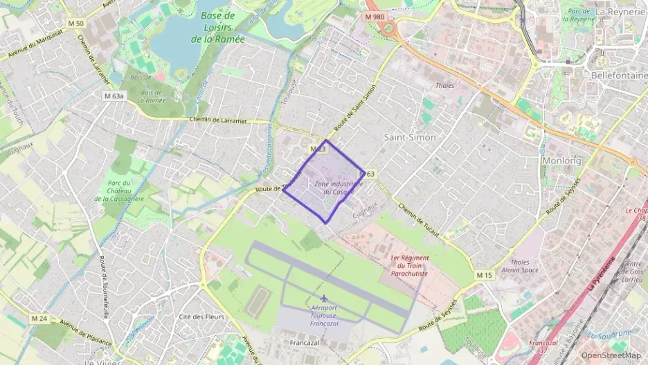 Appartement 51 m² deux pieces à vendre à Cugnaux