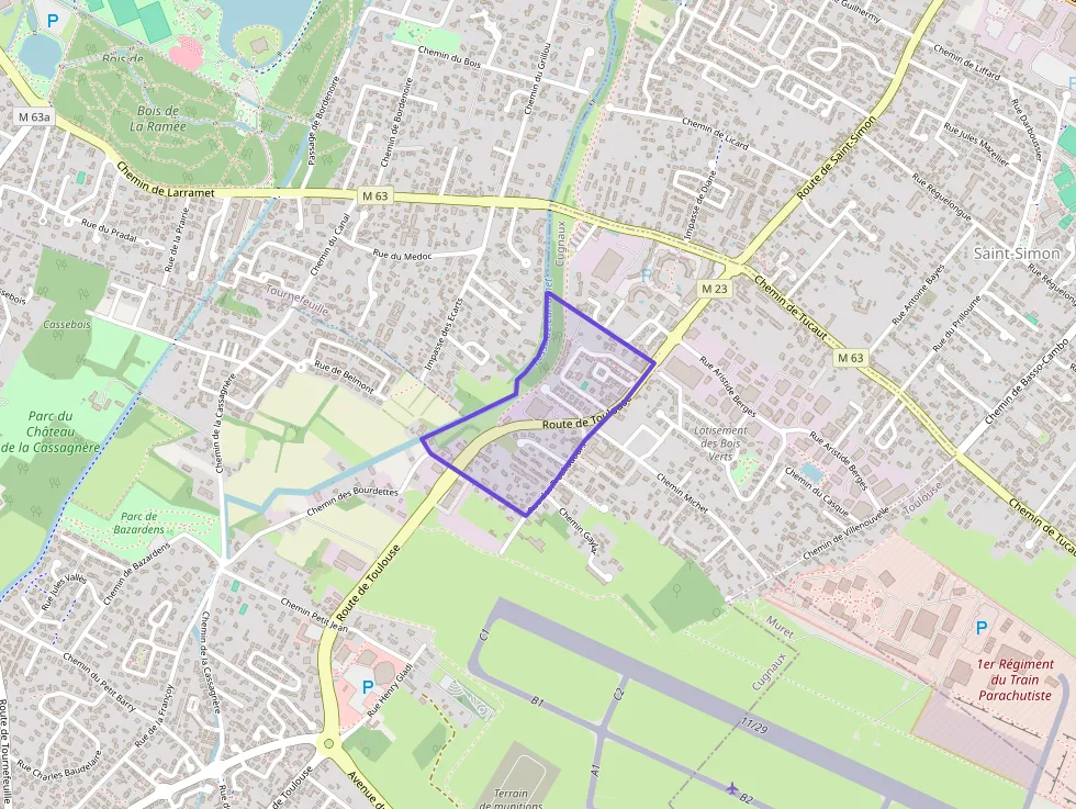 Appartement 62 m² trois pièces à vendre à Cugnaux