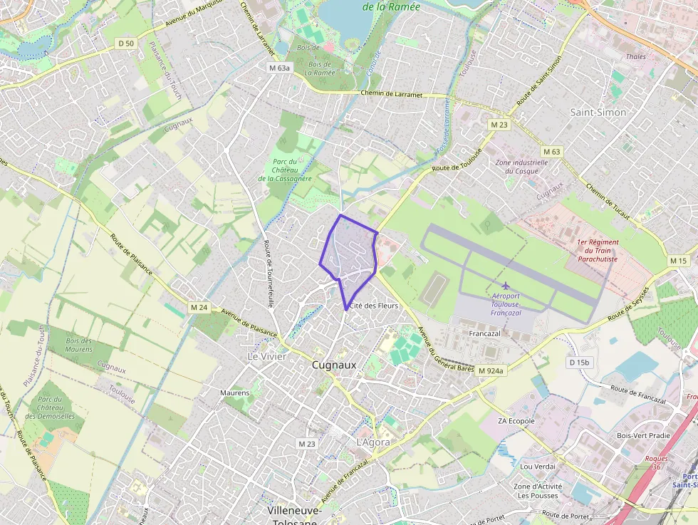 Appartement 81 m² trois pièces à vendre à Cugnaux