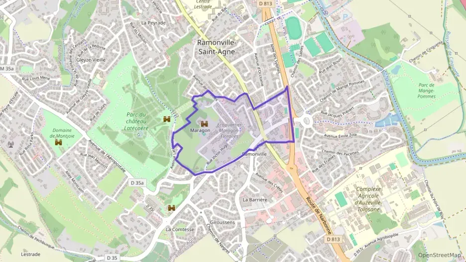Appartement 46 m² deux pieces à vendre à Ramonville-Saint-Agne