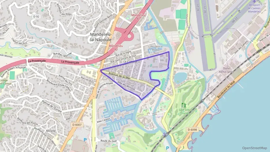 Appartement 49 m² trois pièces à vendre à Mandelieu-la-Napoule Appartement 49 m² trois pièces à vendre à Mandelieu-la-Napoule