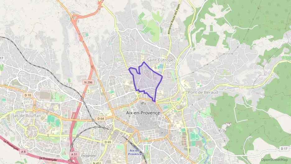 Appartement 83 m² trois pièces à vendre à Aix-en-Provence