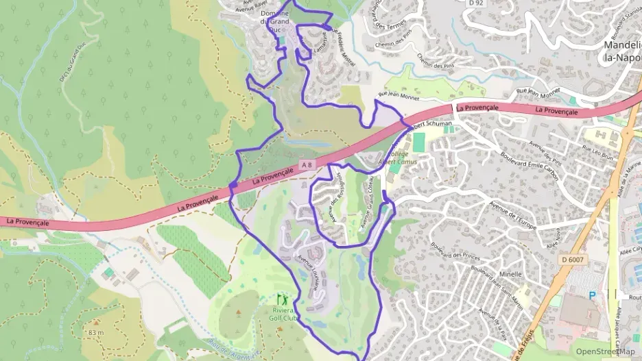 Appartement 85 m² une piece à vendre à Mandelieu-la-Napoule