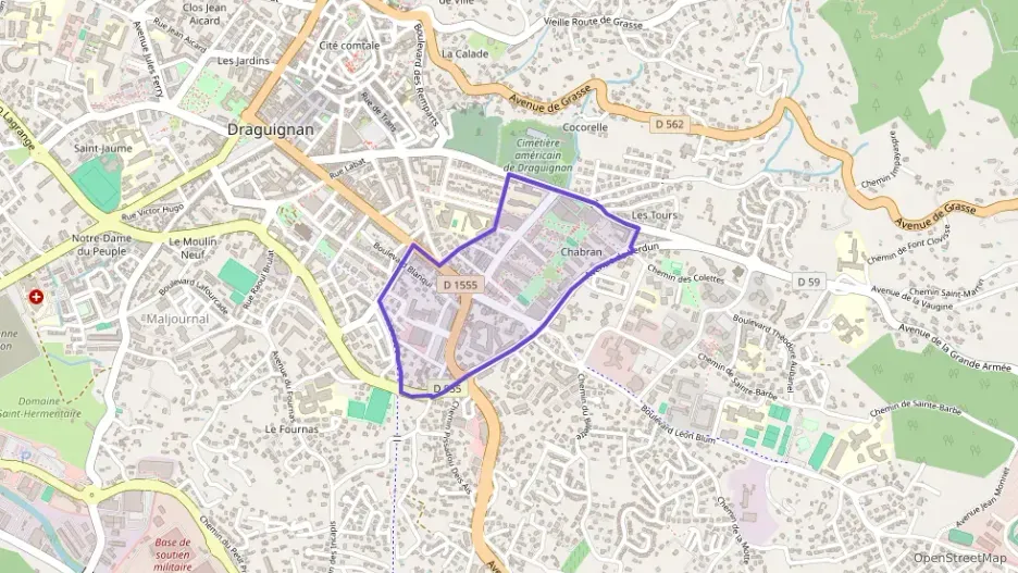 Appartement 59 m² trois pièces à vendre à Draguignan