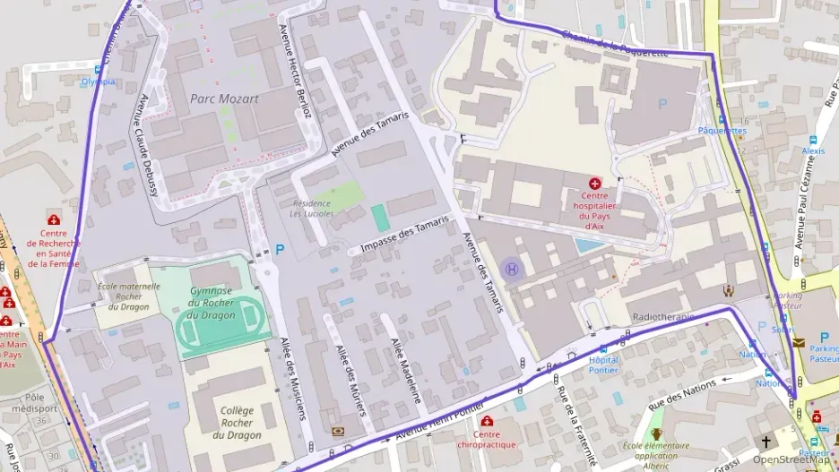 Appartement 65 m² trois pièces à vendre à Aix-en-Provence