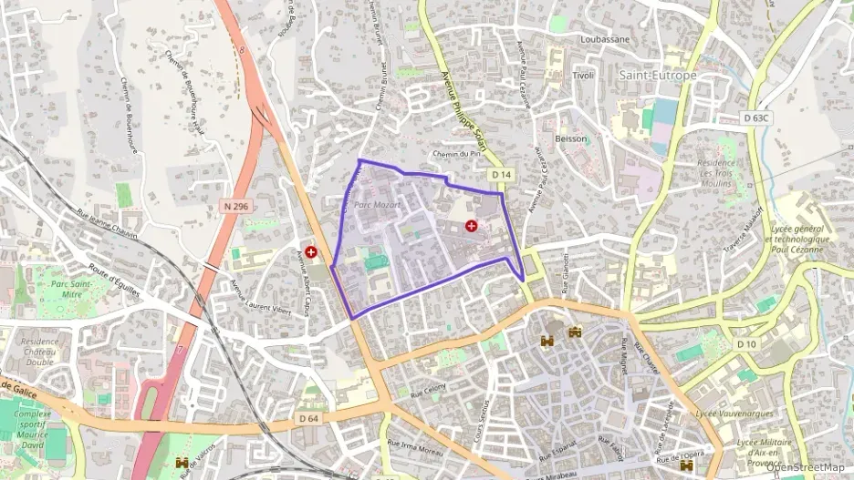 Appartement 65 m² trois pièces à vendre à Aix-en-Provence