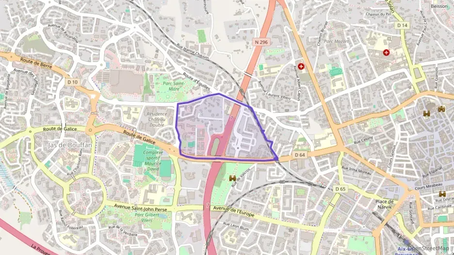 Appartement 52 m² deux pieces à vendre à Aix-en-Provence