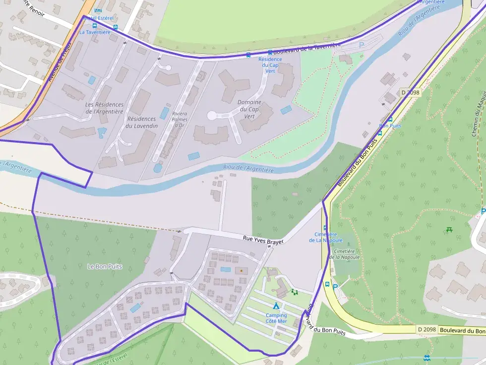 Appartement 47 m² deux pieces à vendre à Mandelieu-la-Napoule