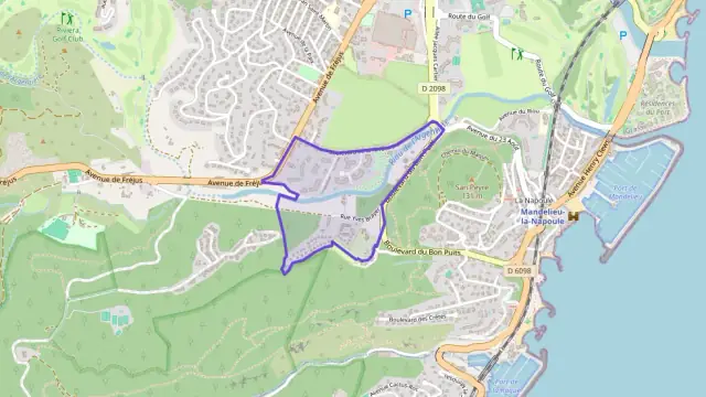 Appartement 47 m² deux pieces à vendre à Mandelieu-la-Napoule