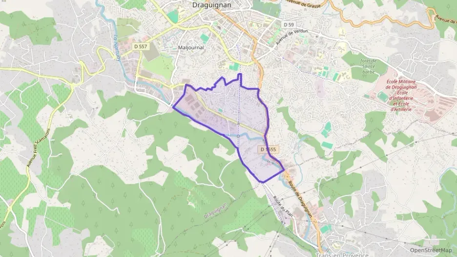 Appartement 70 m² quatre pièces à vendre à Draguignan