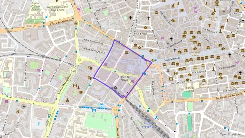 Appartement 19 m² une piece à vendre à Aix-en-Provence