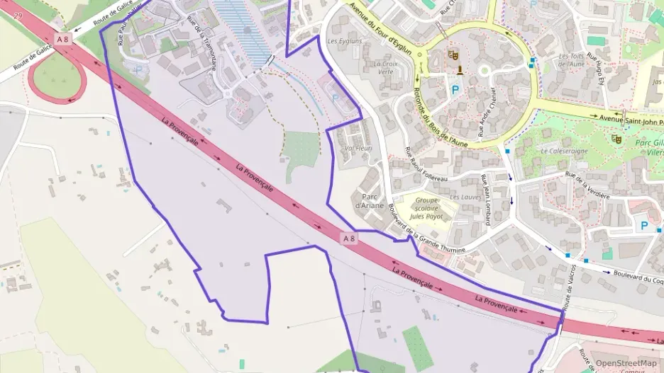 Appartement 58 m² trois pièces à vendre à Aix-en-Provence