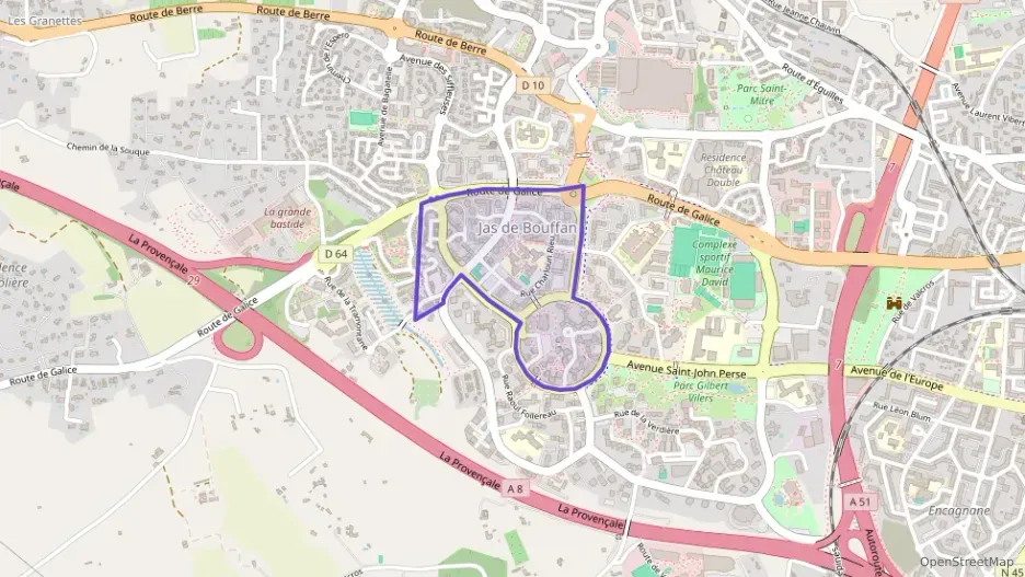 Appartement 55 m² deux pieces à vendre à Aix-en-Provence