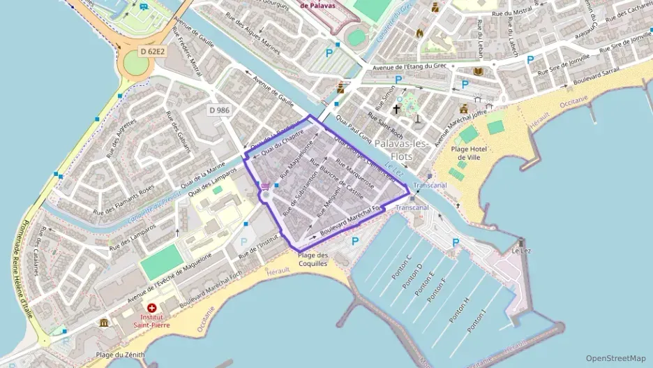 Appartement 52 m² trois pièces à vendre à Palavas-les-Flots Appartement 52 m² trois pièces à vendre à Palavas-les-Flots