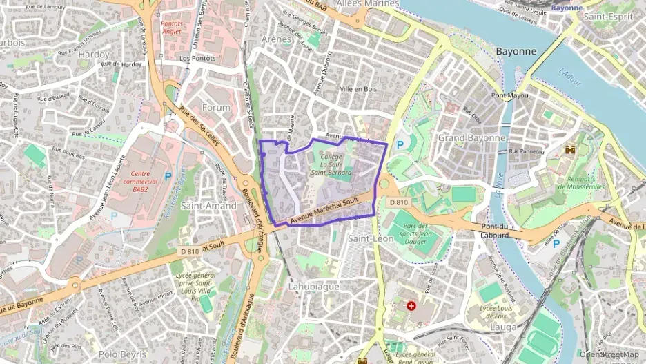 Appartement 67 m² trois pièces à vendre à Bayonne