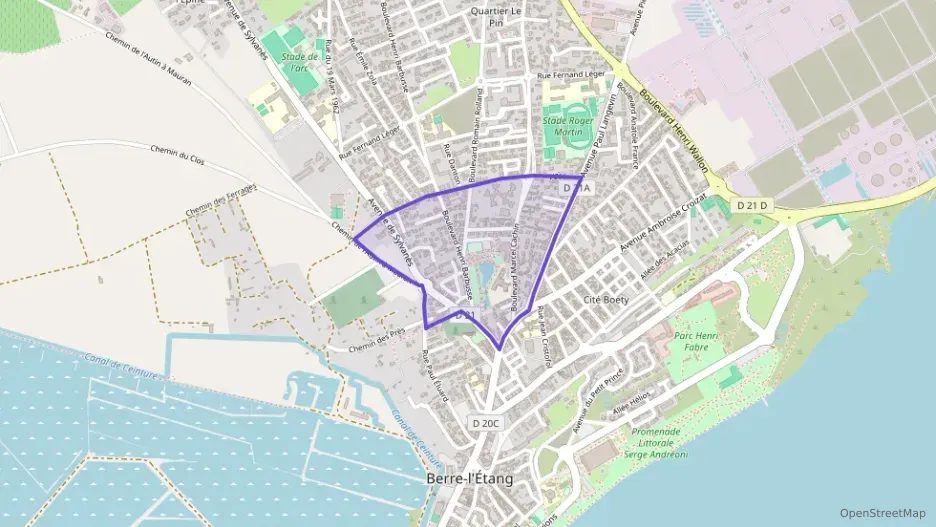 Appartement 50 m² deux pieces à vendre à Berre-l`Étang