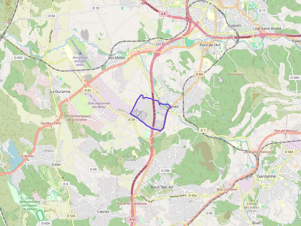 Appartement 39 m² deux pieces à vendre à Aix-en-Provence