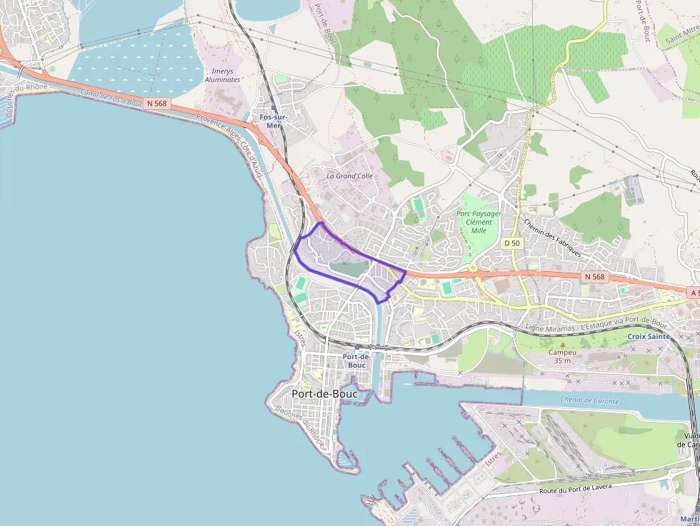 Appartement 70 m² deux pieces à vendre à Port-de-Bouc