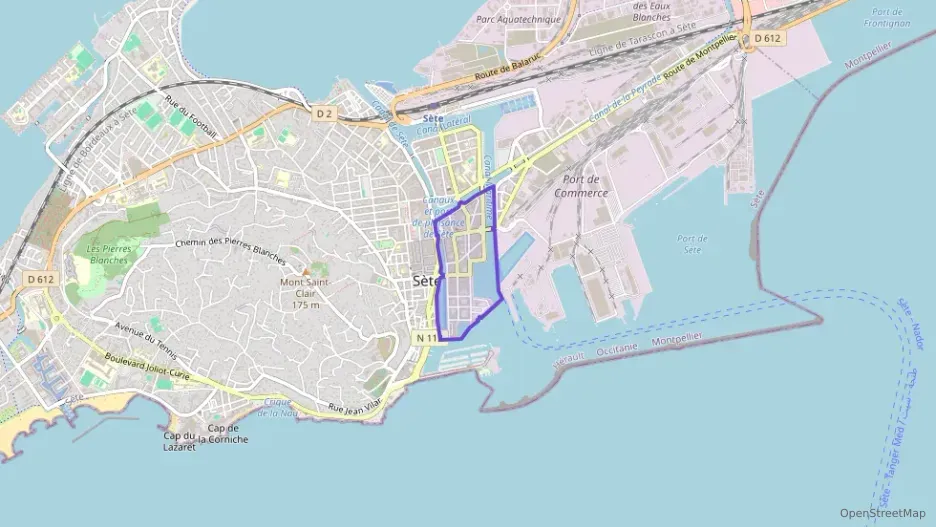 Appartement 40 m² deux pieces à vendre à Sète