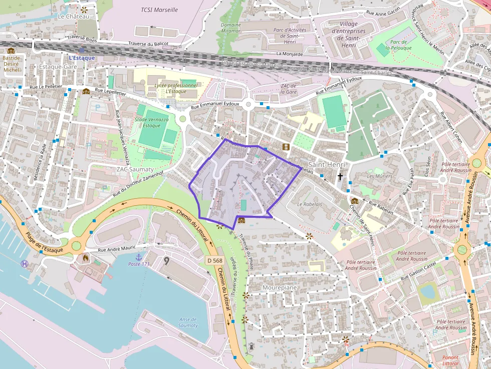 Appartement 20 m² une piece à vendre à Marseille 16e Arrondissement