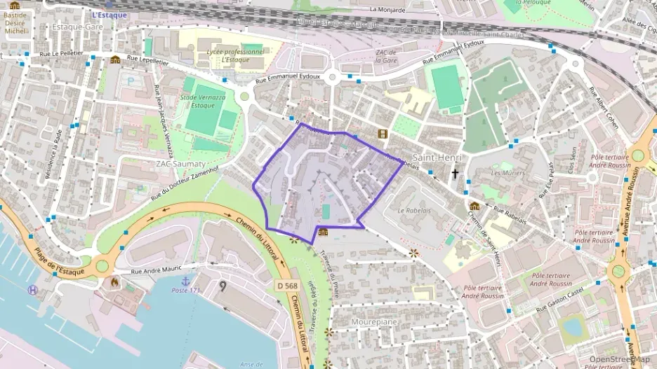 Appartement 60 m² trois pièces à vendre à Marseille 16e Arrondissement