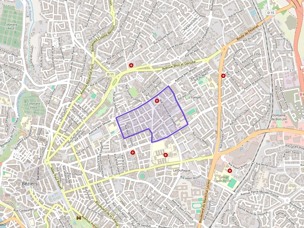 Appartement 66 m² trois pièces à vendre à Béziers