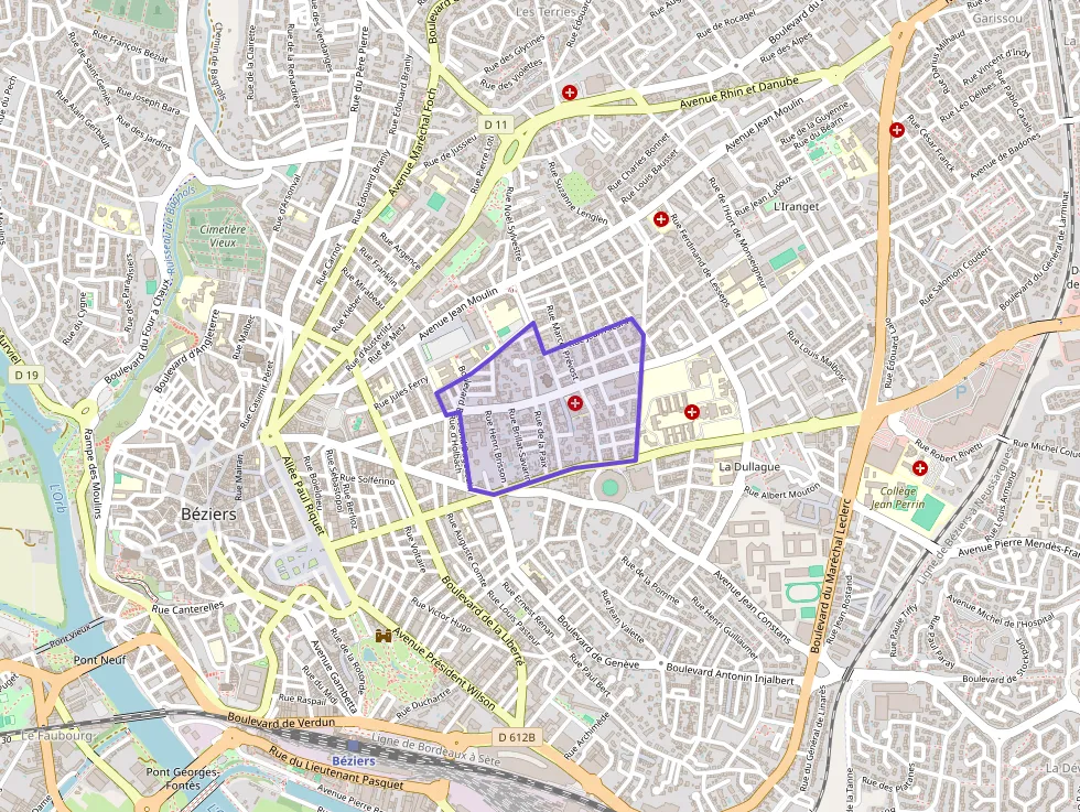 Appartement 97 m² quatre pièces à vendre à Béziers