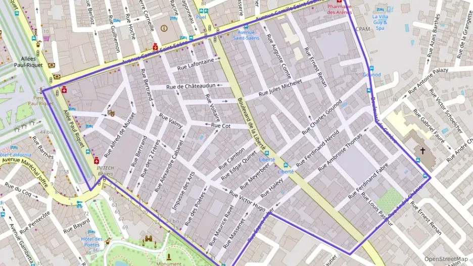 Appartement 58 m² quatre pièces à vendre à Béziers Appartement 58 m² quatre pièces à vendre à Béziers