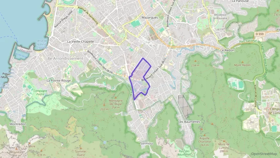 Appartement 64 m² trois pièces à vendre à Marseille 9e Arrondissement