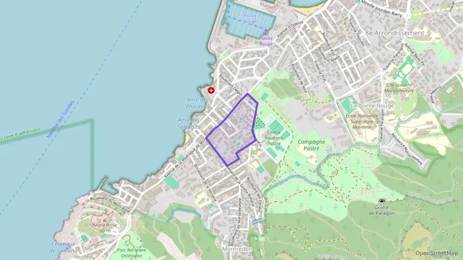 Appartement 46 m² trois pièces à vendre à Marseille 8e Arrondissement Appartement 46 m² trois pièces à vendre à Marseille 8e Arrondissement