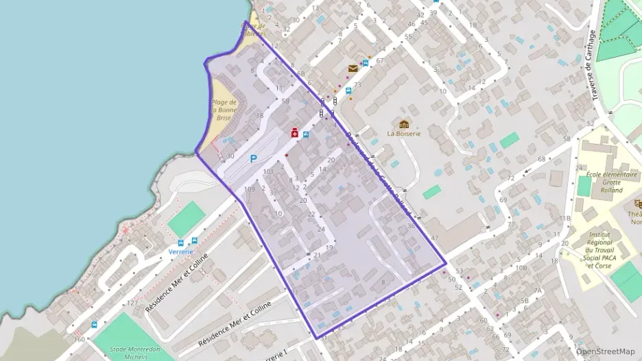 Appartement 30 m² une piece à vendre à Marseille 8e Arrondissement