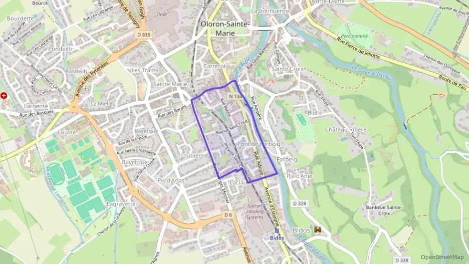 Appartement 41 m² deux pieces à vendre à Oloron-Sainte-Marie