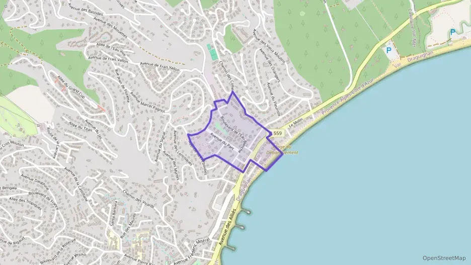 Appartement 42 m² deux pieces à vendre à Cavalaire-sur-Mer