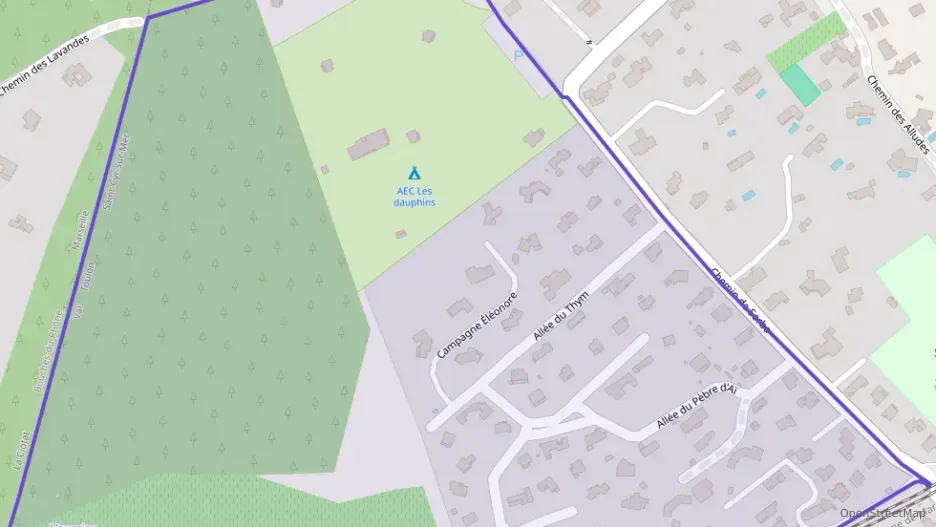 Appartement 55 m² deux pieces à vendre à Saint-Cyr-sur-Mer