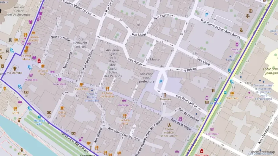 Appartement 53 m² deux pieces à vendre à Narbonne Appartement 53 m² deux pieces à vendre à Narbonne