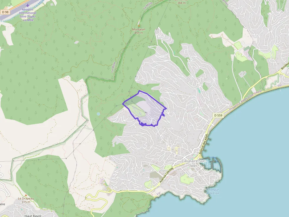 Appartement 67 m² trois pièces à vendre à Cavalaire-sur-Mer