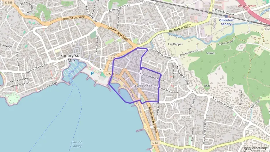 Appartement 76 m² trois pièces à vendre à Six-Fours-les-Plages