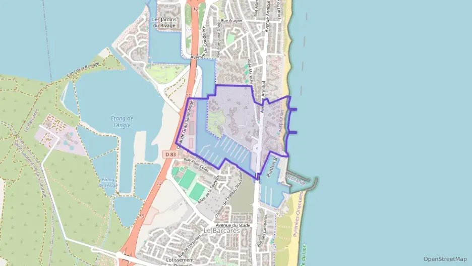 Appartement 41 m² deux pieces à vendre à Le Barcarès