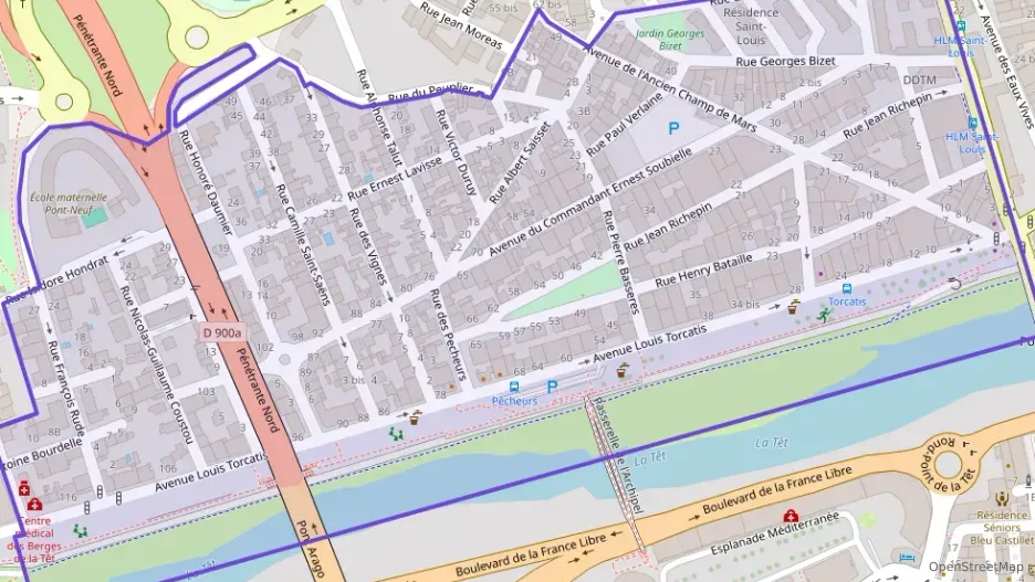 Appartement 70 m² trois pièces à vendre à Perpignan