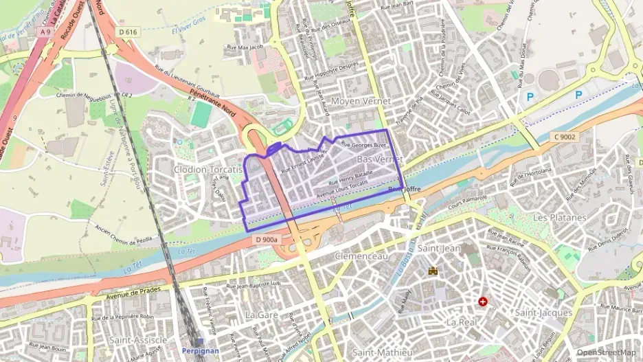 Appartement 70 m² trois pièces à vendre à Perpignan