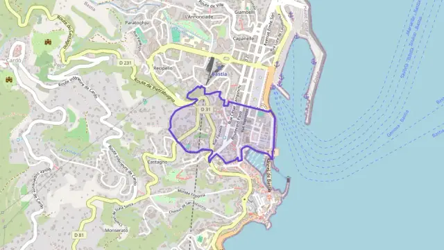 Appartement 66 m² trois pièces à vendre à Bastia