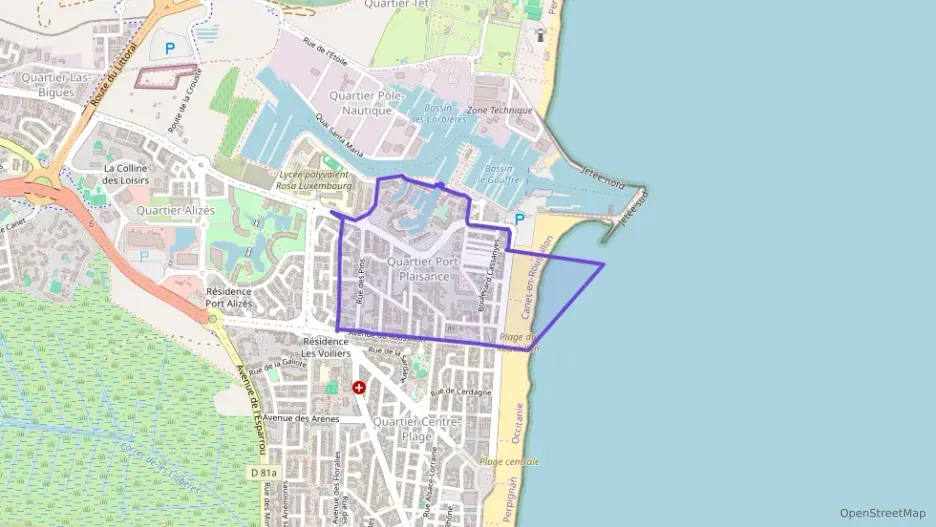 Appartement 60 m² deux pieces à vendre à Canet-en-Roussillon